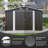 10×14 FT Campcraft Outdoor Storage Shed With 3 Lockable Doors,Utility Tool Shed Metal Storage Garden Sheds Frame And 4 Vents,For Backyard,Patio-114833891
