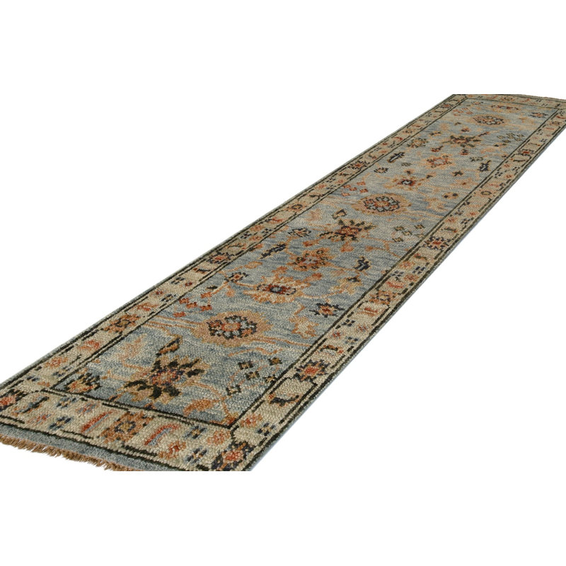 Oriental Area Rug in Blue