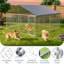 182.9cm H Metal Yard Kennel