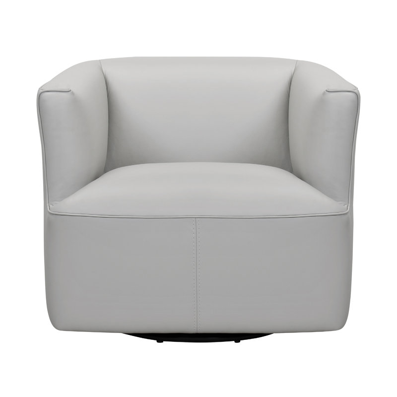 Dinero Upholstered Swivel Barrel Chair