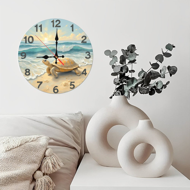 Horloge tortue