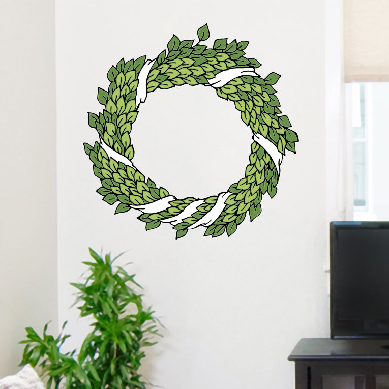 Plants & Flowers Non-Wall Damaging, 24" H x 24" W