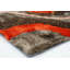 Tapis orange / brun touffeté à la main Bershire-888197772