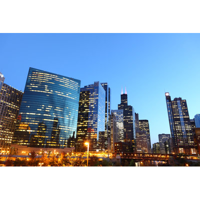 Marshaw Chicago - Wrapped Canvas Print