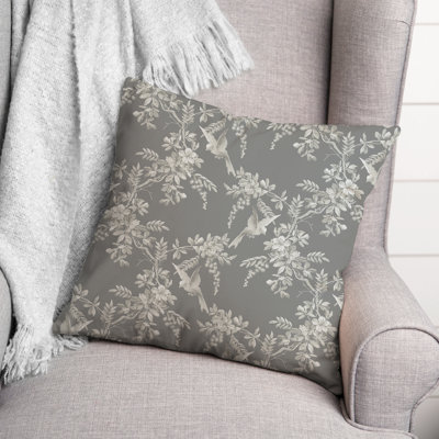 Floral Throw Pillow