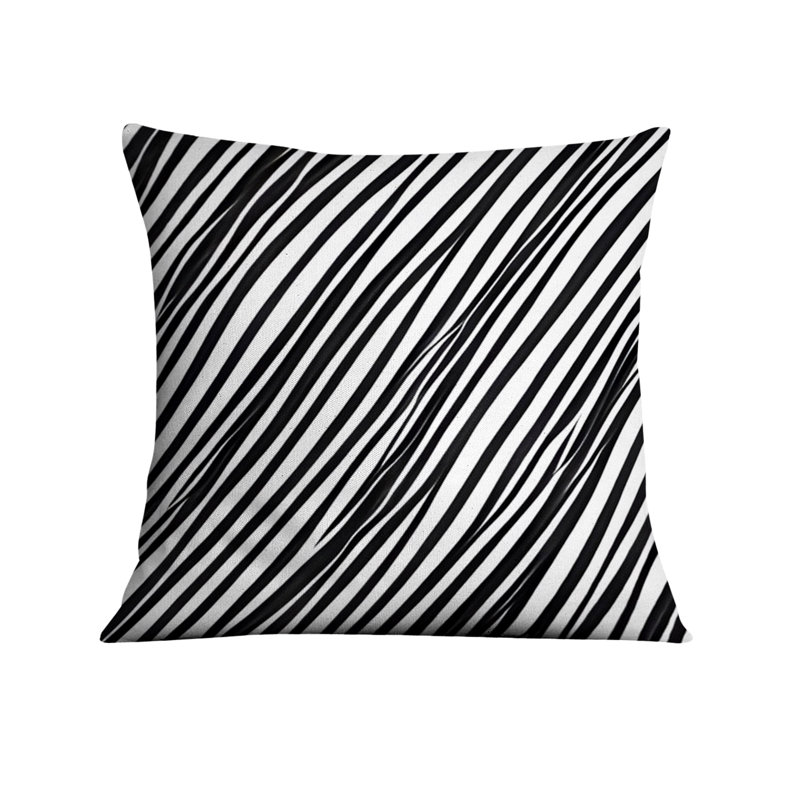Coussin décoratif, Housse de coussin seulement - sans coussin, H 16 po x l 16 po