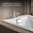 72" x 36" Whirlpool Porcelain Enameled Cast Iron Bathtub with Heater-51704240