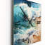 Beach Photo Coastal Reverie IV - Très grandes horloges murales nautiques et de plage-99629636