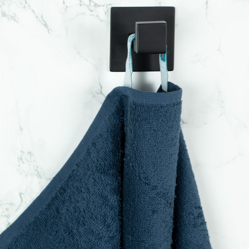 Midweight Bath Sheet, Navy Blue
