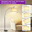160cm Black Arched Floor Lamp