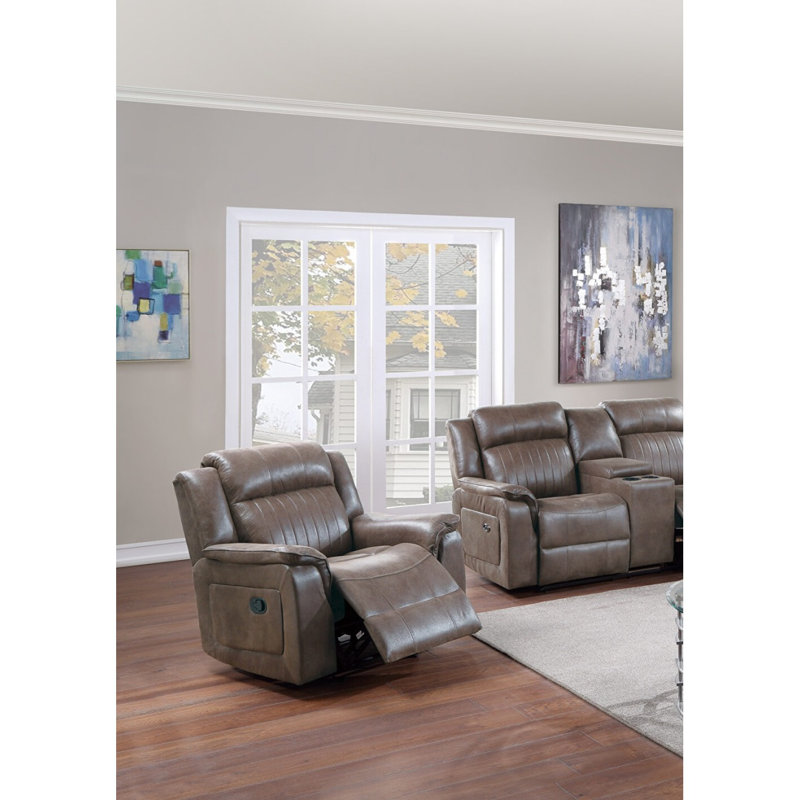 Fauteuil inclinable et oscillant moderne Modern, Coffee 1