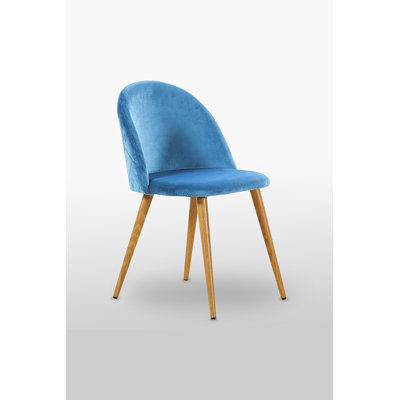 Assael Velvet Upholstered Side Chair