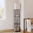63'' Column Floor Lamp With Shelves and Bulb Included-440108903