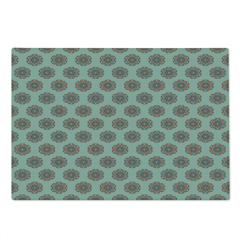 Ambesonne Abstract Cutting Board Large Hexagon Effects Multicolor