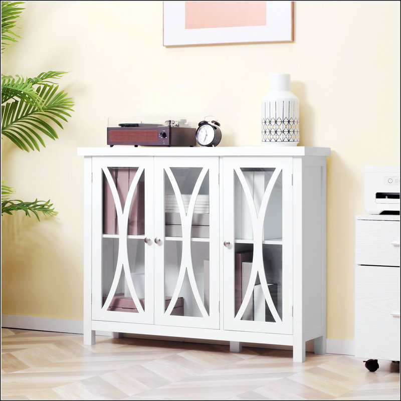 Buffet de 33 po de largeur Angeliina, Blanc