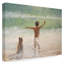 «Boy and Dog, Lifeguard» par Macneil, reproduction de peinture à l'huile sur toile tendue-29226381