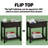 Slim Storage Cabinet Table,Narrow Side Table,End Table
