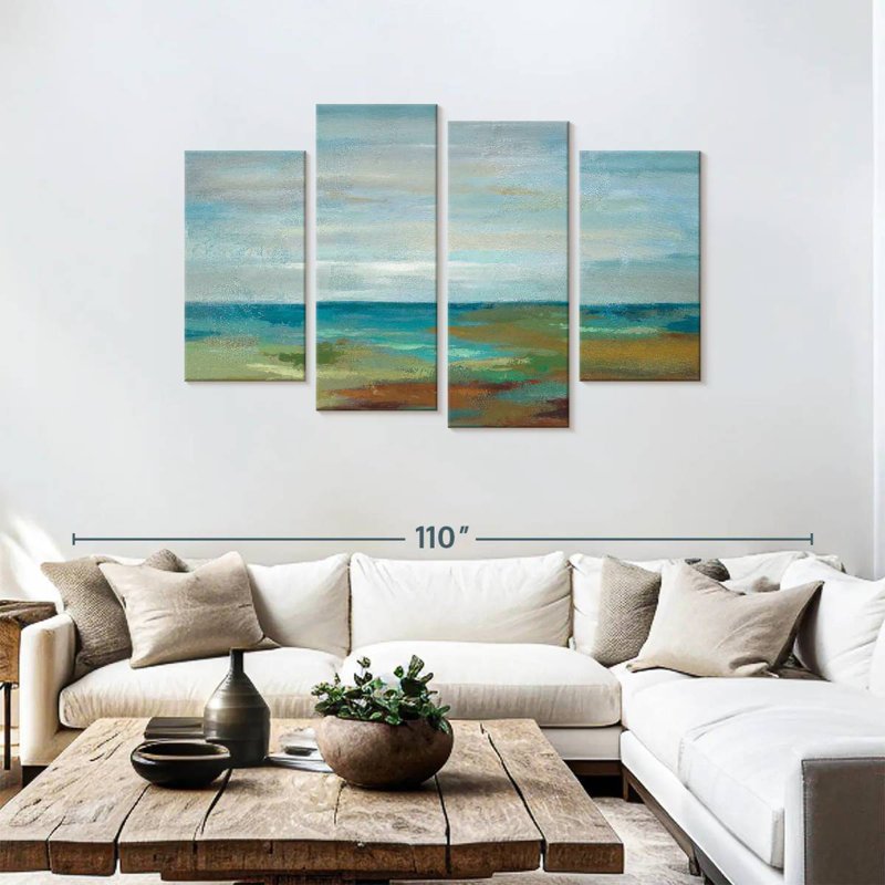 Avery Wispy Clouds, 48" H x 75" W