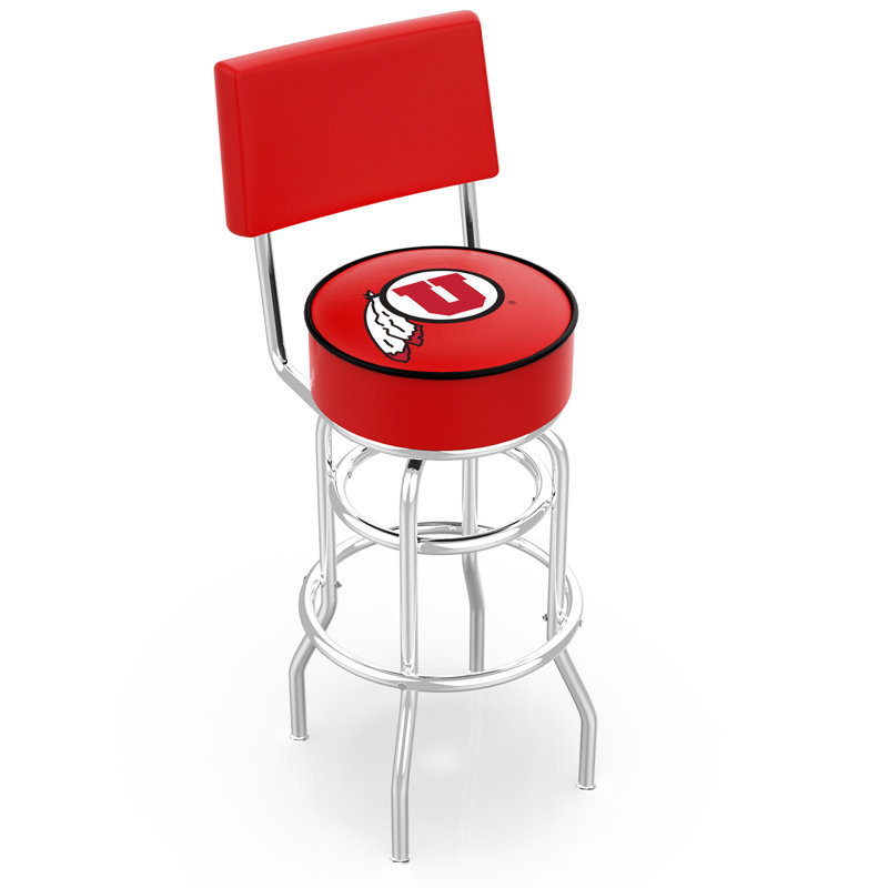 NCAA Swivel 25" Counter Stool, University of Utah