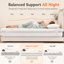Matelas en mousse à mémoire de forme moyenne 14 po Alwyn Home-1687896049