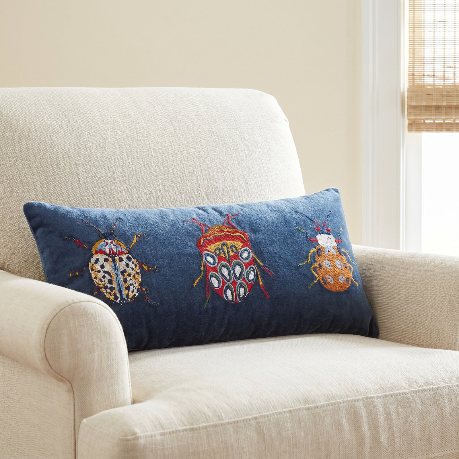 20" x 2" Cotton Pillow Cover