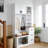 Hall Tree With Bench And Shoe Storage,Entryway Bench With Coat Rack,3 Shelves And Drawers