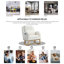 Chaise d'appoint à bascule Teddy White