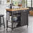 Nathaly Wood Kitchen Cart-1279824593