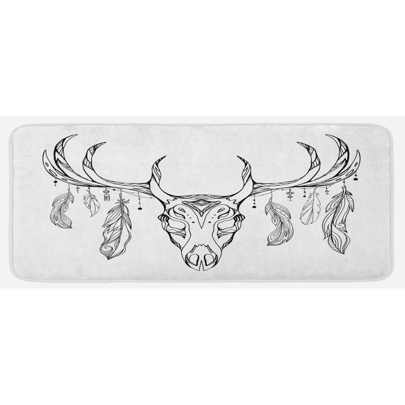 Tapis de cuisine antlers