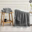 Serviette 100% coton doux absorbant avec bordure Dobby, serviette double torsadée 1 pièce-104041632-104041640