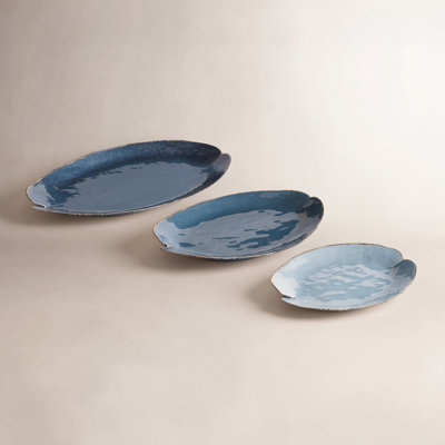 Gratton Metal Tray - Set of 3