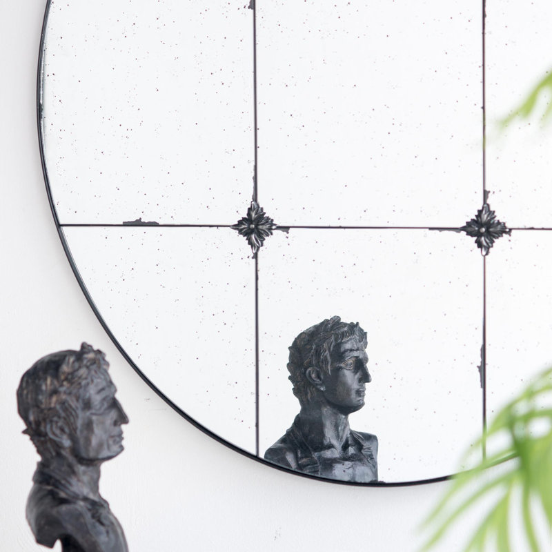 Miroir mural rond