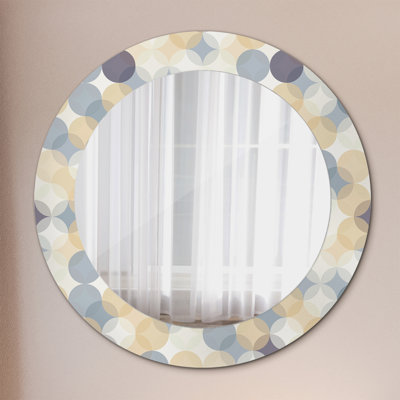 Huldar Glass Flat Wall Mirror