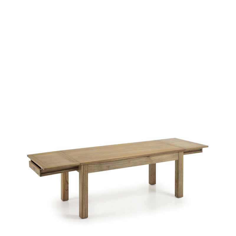 Merapi Solid Wood Top Dining Table
