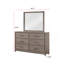 Commode de rangement contemporaine 1pc avec poignée en métal