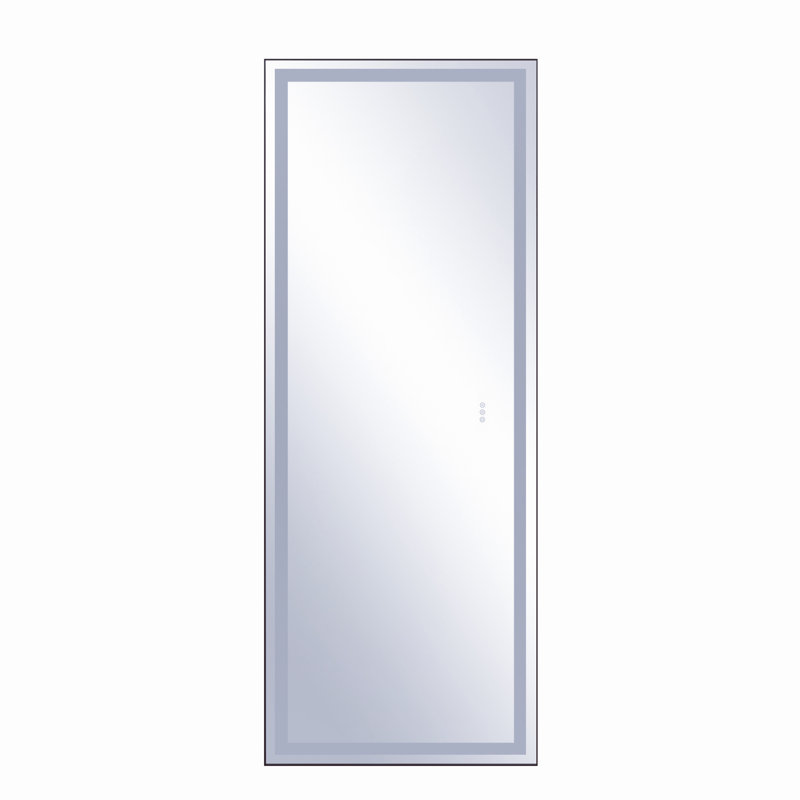 Metal Flat Wall Mirror, 96" x 36"