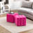 Lamart 18.1" Wide Tufted Square Cube Ottoman-1282824340