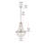 Priyanka 5 - Light Crystal Dimmable Teardrop Chandelier-1022472283