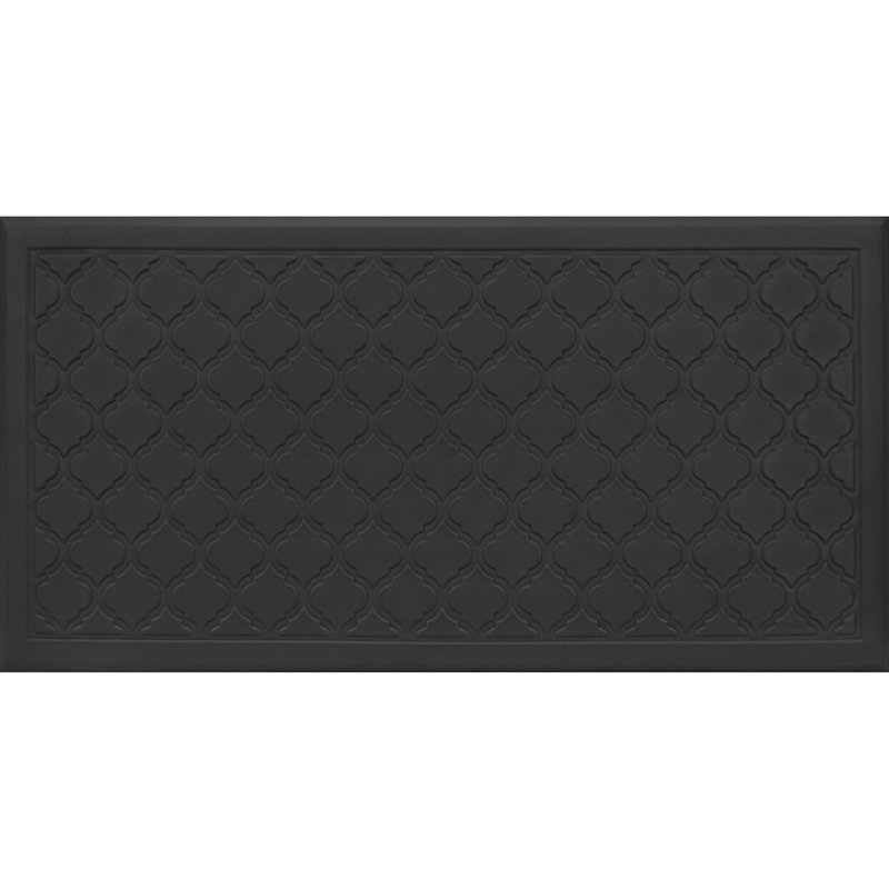 Antunez Quatrefoil Black, Black