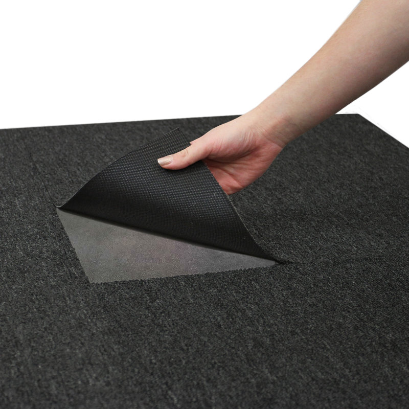 Evelee 50cm W x 50cm L Polypropylene Carpet Tile