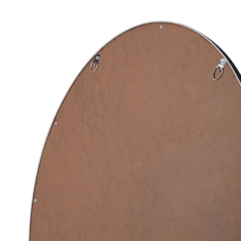 Flat Wall Mirror, Silver
