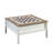 Gaming/Coffee Table, White Finish