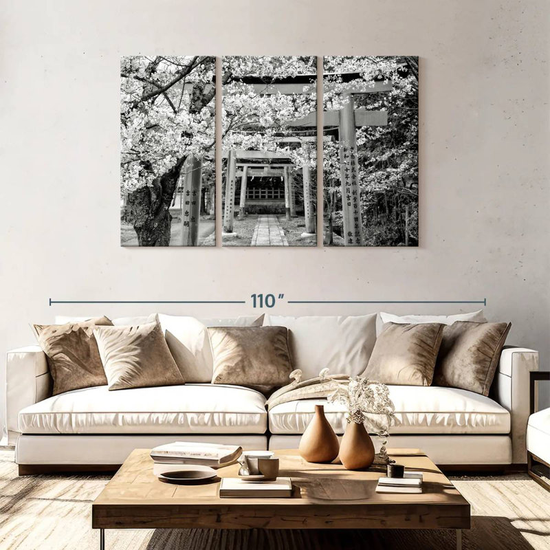 Sanctuaire Sebbie Yoshida Torii, H 48 po x l 74 po