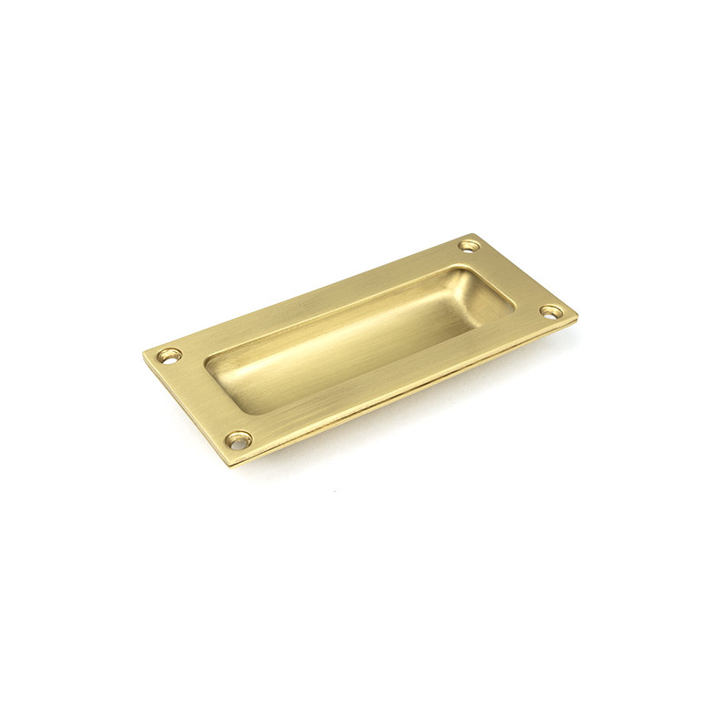 3.6 cm Centre Recessed Pull, Satin Brass