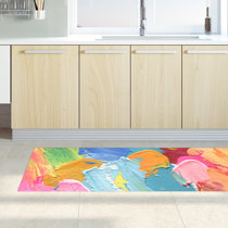 Whizz Homes Ultra Thin Washable Kitchen Mats Runner , Anti Skid