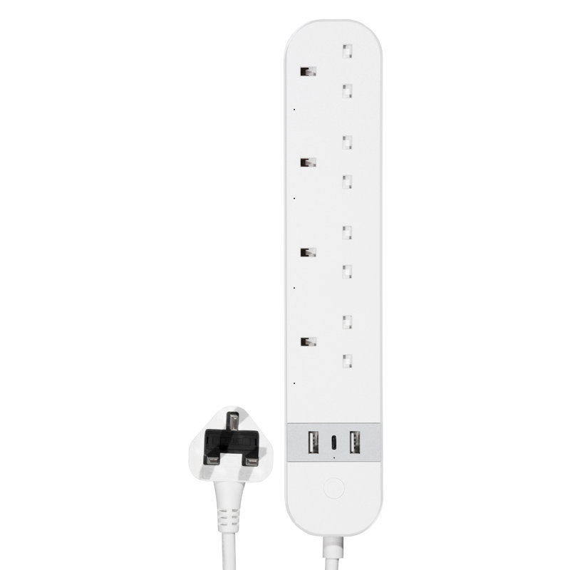 Wifi Smart 4 Socket Extension Lead Smart Plug