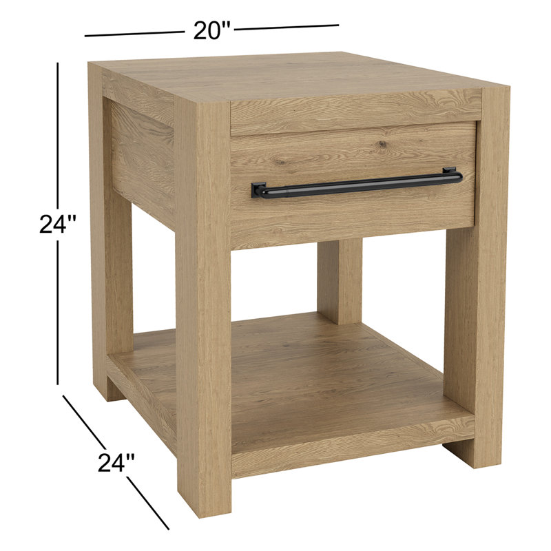 Table de bout avec rangement Laroche