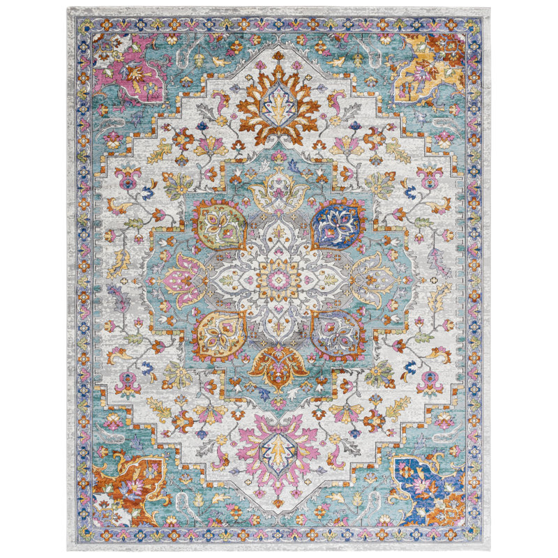 Aria Performance Oriental Indoor Rug, 8'-0" X 10'-0" Rectangle