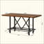 Comptoir de bar rustique, table de bar robuste avec un design polyvalent et une surface spacieuse pour les repas et les divertissements-24475311