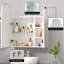 Armoire à pharmacie semi-circulaire Dashaun-2024247441
